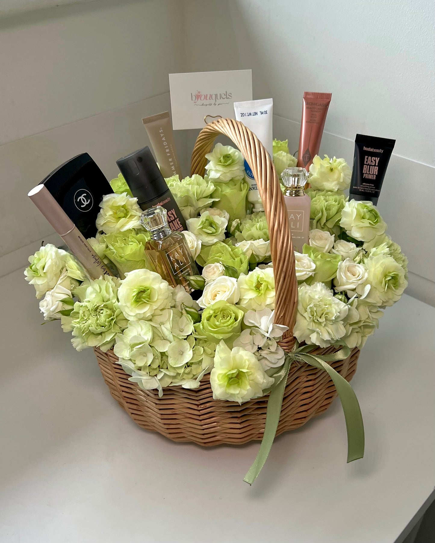Custom flower basket